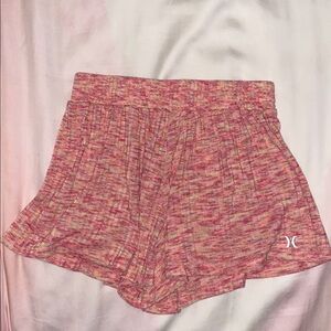 Hurley Pink  Shorts Girls Size Large Used